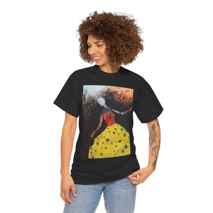 Art Box Gallery "The Dancer" Artistry in Threads Series T-Shirt | April 2024 Collection Printify Artistry in Threads DB Lowden Men's Clothing T-shirts Unisex Women's Clothing