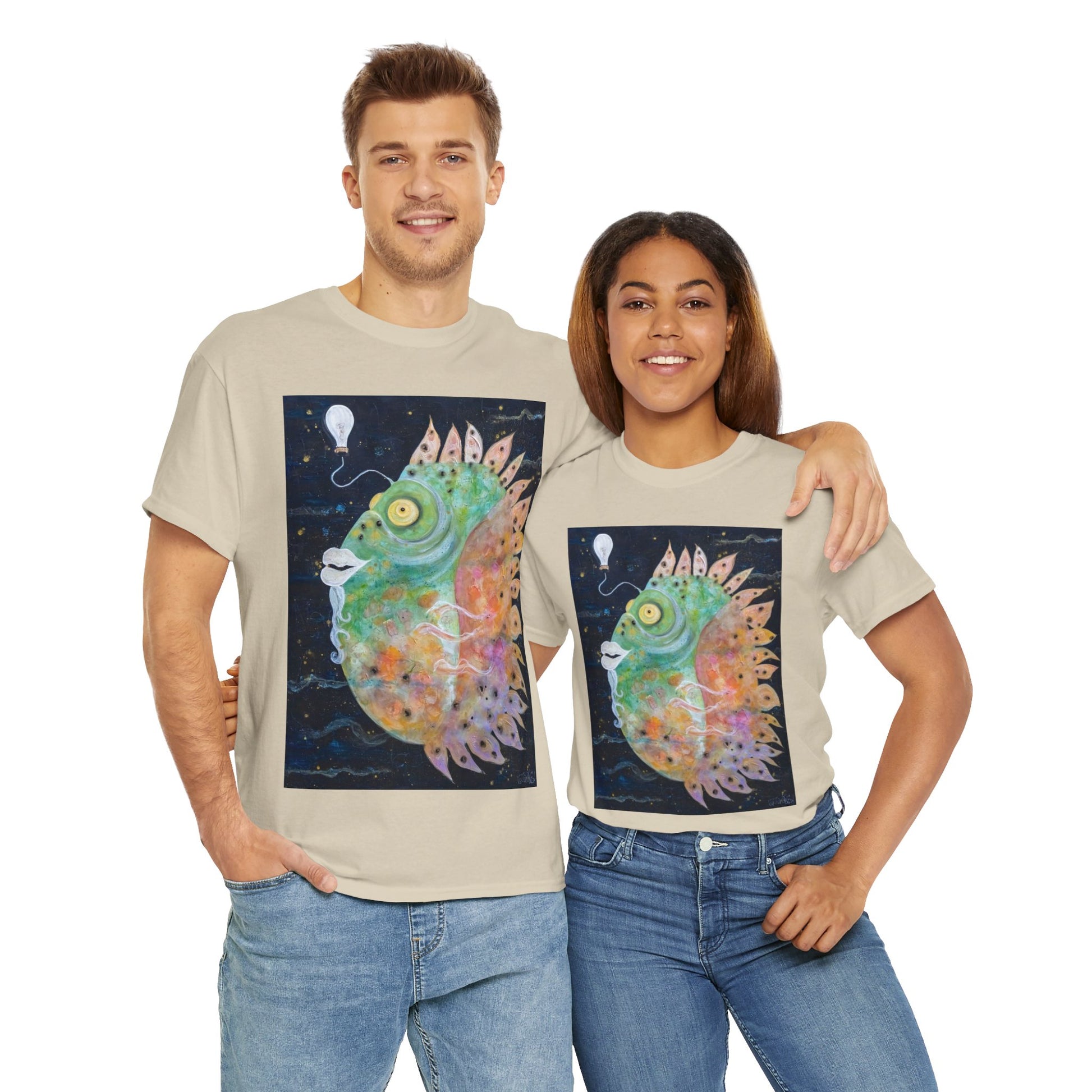 "Lit" Artistry in Threads Series T-Shirt | May 2024 Collection - Printify - Art Box Gallery