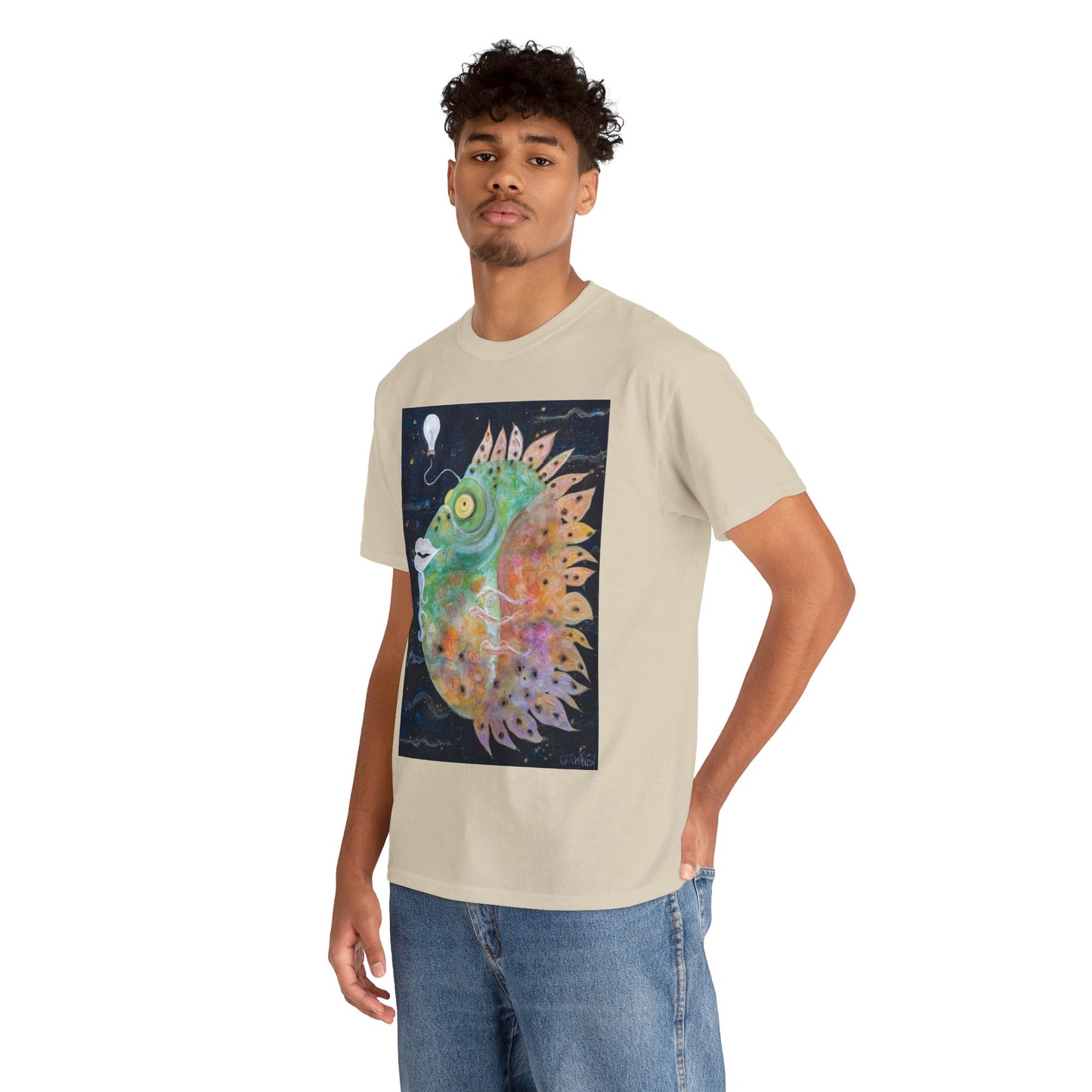 "Lit" Artistry in Threads Series T-Shirt | May 2024 Collection - Printify - Art Box Gallery