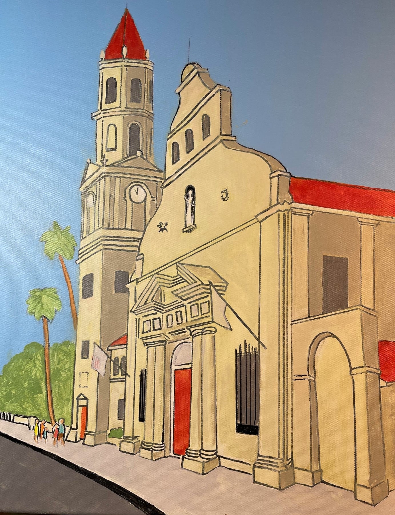 Basilica Cathedral of St Augustine - Artwork - Roy Willis - Art Box Gallery