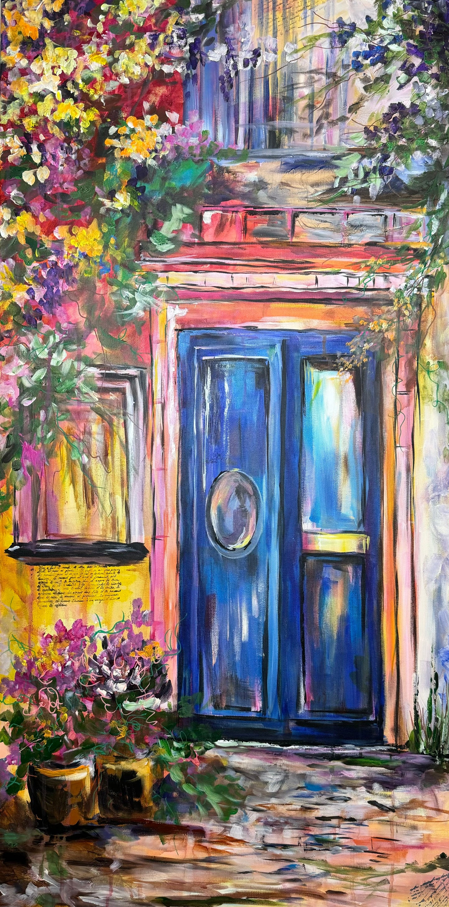 Blue Door by Terri Rampone