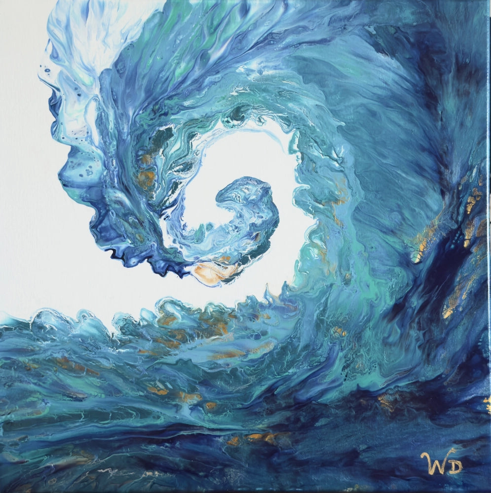 Breaking Wave by Wendy Delfosse