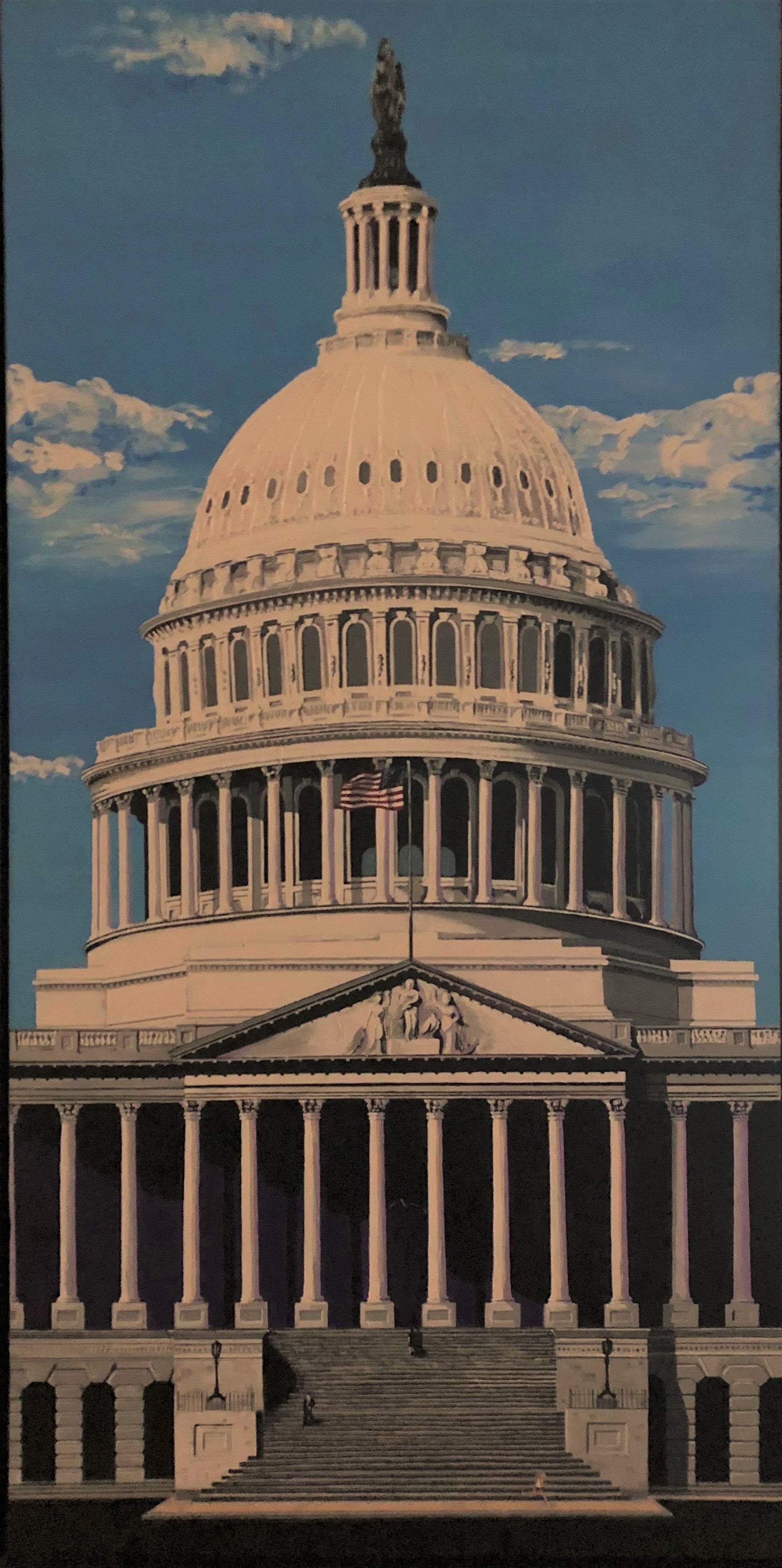 Art Box Gallery East Front US Capitol Roy Willis Giclée Roy Willis