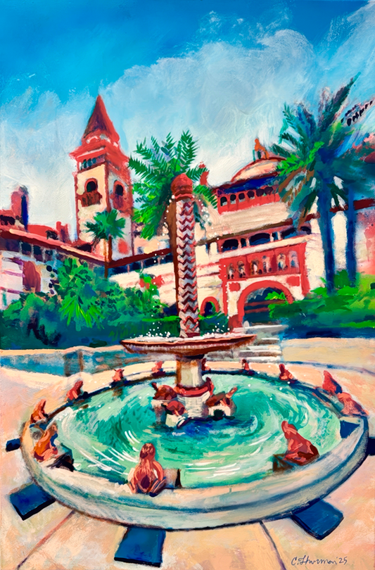 Frog Fountain