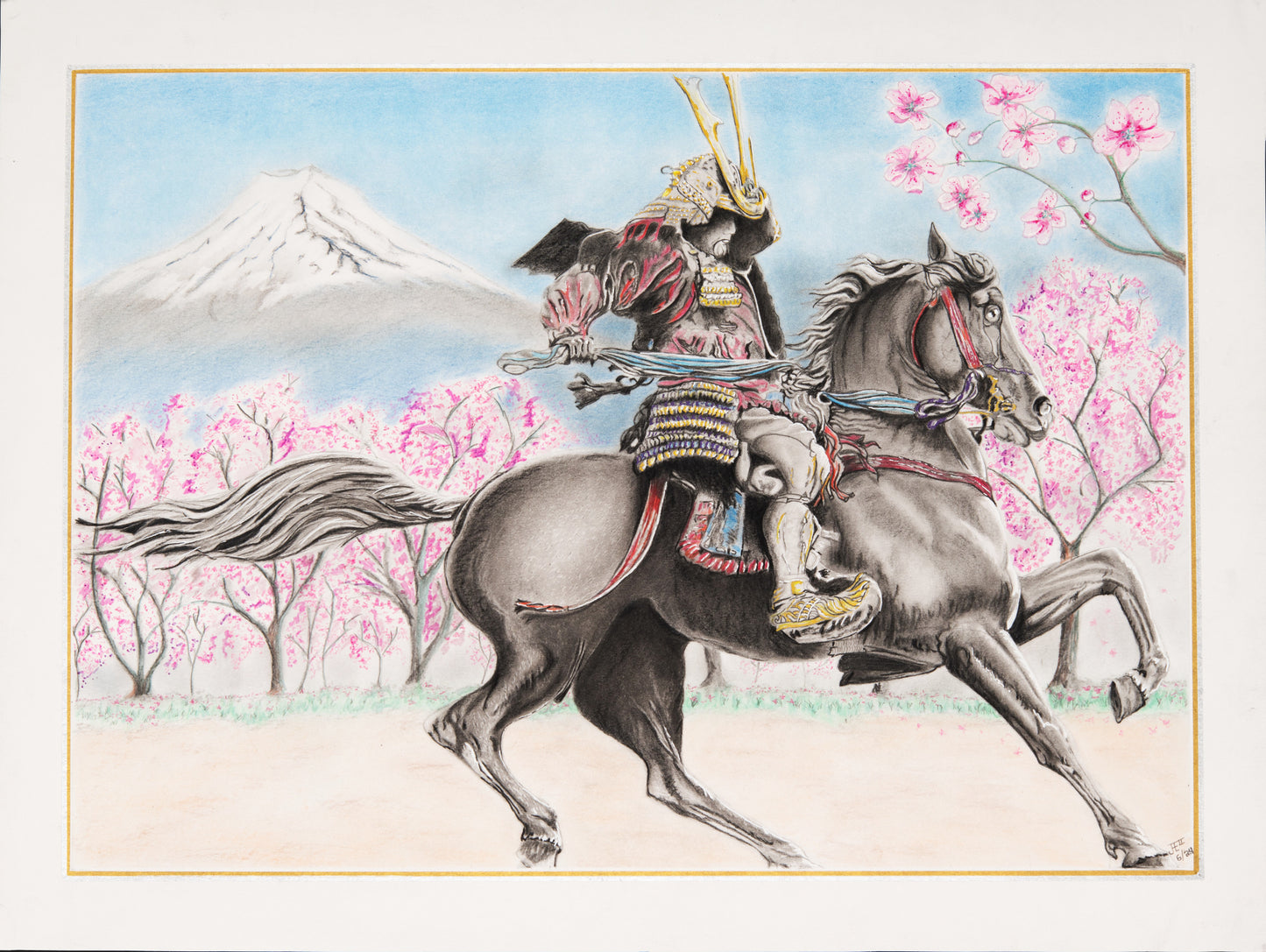 General Kusunoki Masashige by Juan Estrella