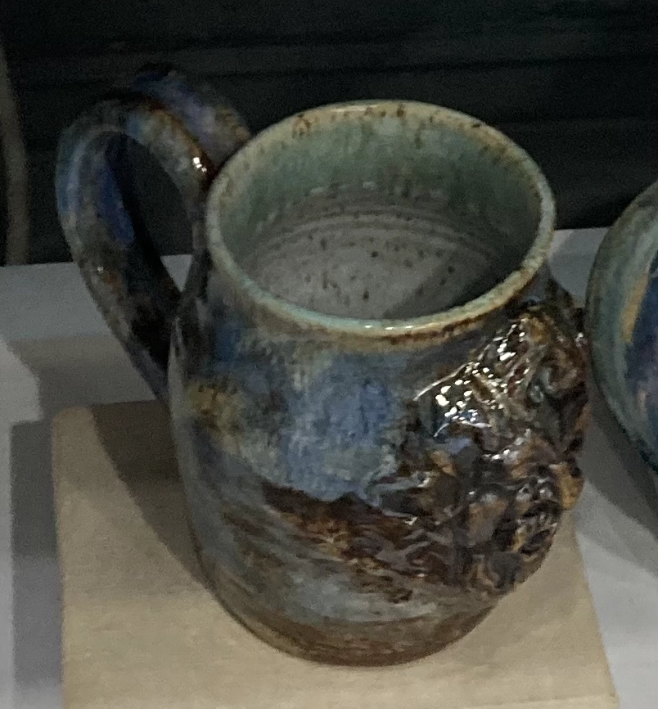 Art Box Gallery Large face mug Tim Bullard Pottery Tim Bullard