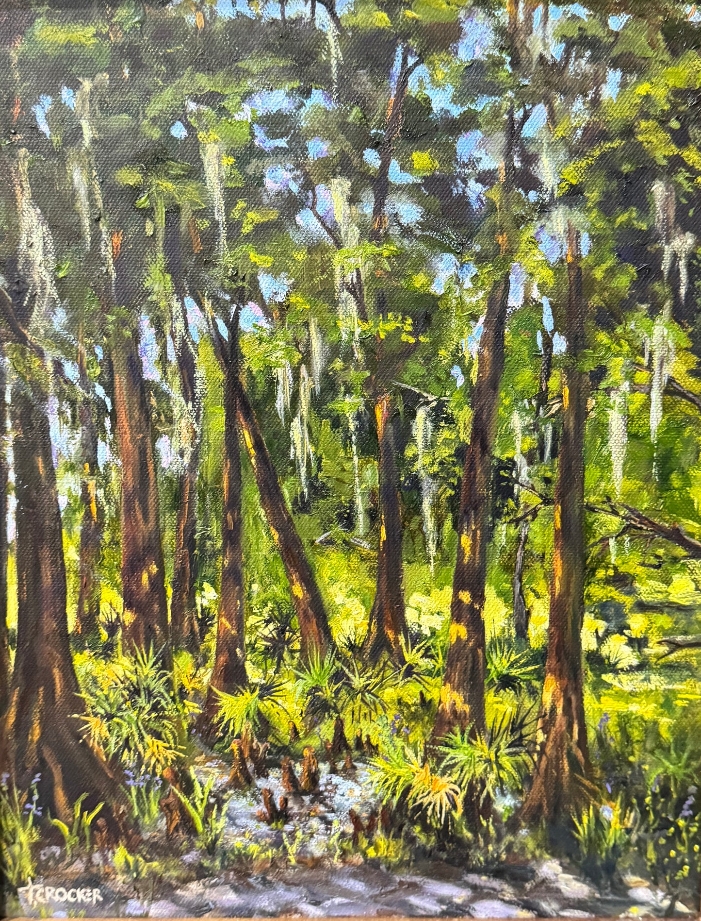 Art Box Gallery Black Creek Trail Tom Crocker Oil Tom Crocker