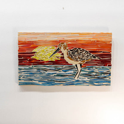 Art Box Gallery Sandpiper Jen Lauzon Jen Lauzon Mixed Media