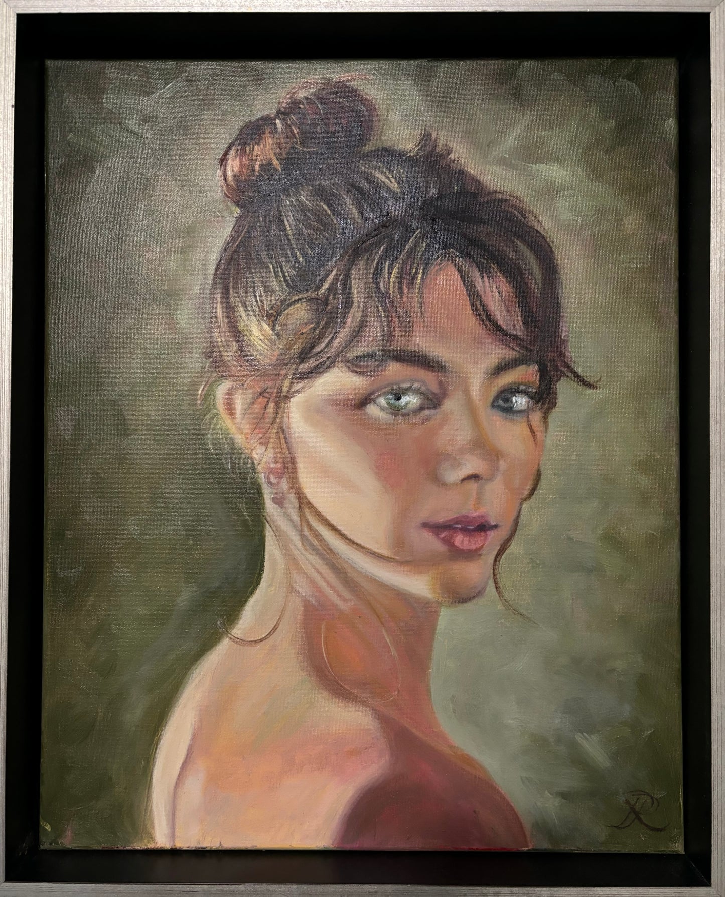 Art Box Gallery Le Mademoiselle Raquel Rubí Canvas Oil Raquel Rubí