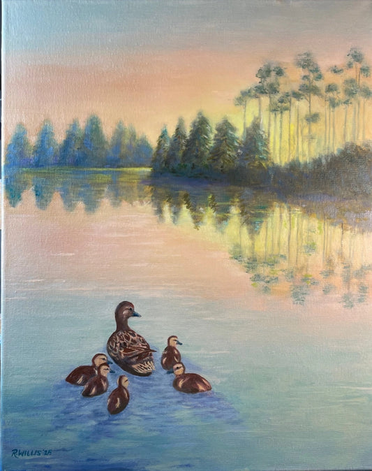 Morning with Mommy by Roy Willis