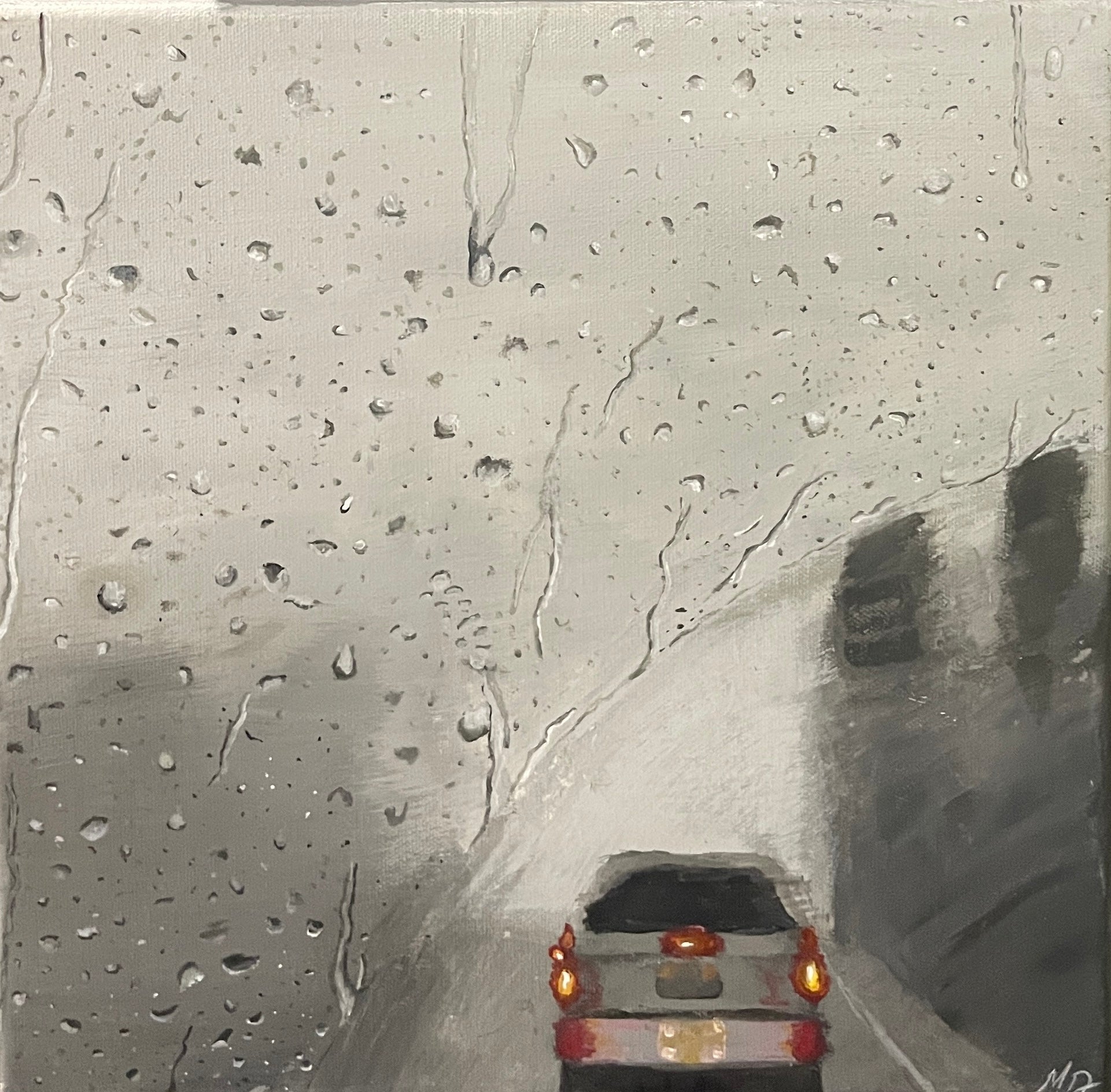 Rainy Afternoon - Artwork - Makinley Dowler - Art Box Gallery