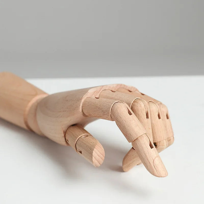 Wooden Hand & Body Figurines – Rotatable Joint Models for Drawing & Decoration - Art Supplies - Art Box Gallery - Art Box Gallery