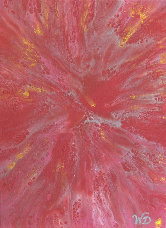 Small Red Chaos by Wendy Delfosse