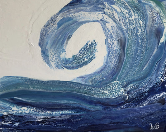 Swipe Wave by Wendy Delfosse