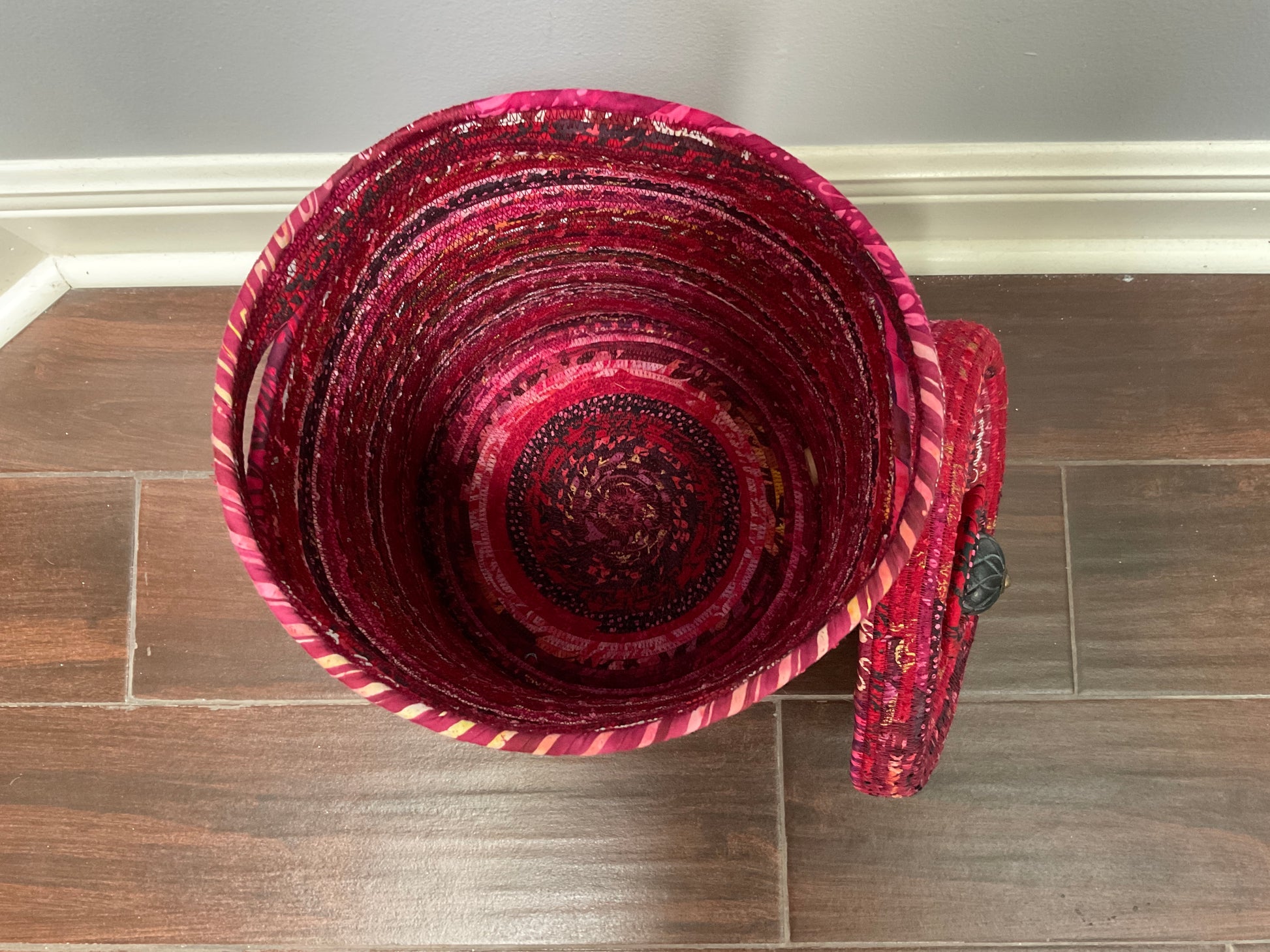 Tall Reds Basket - Janice Rossigno