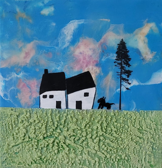 Tranquil Homestead - Artwork - Michele Renaud - Art Box Gallery