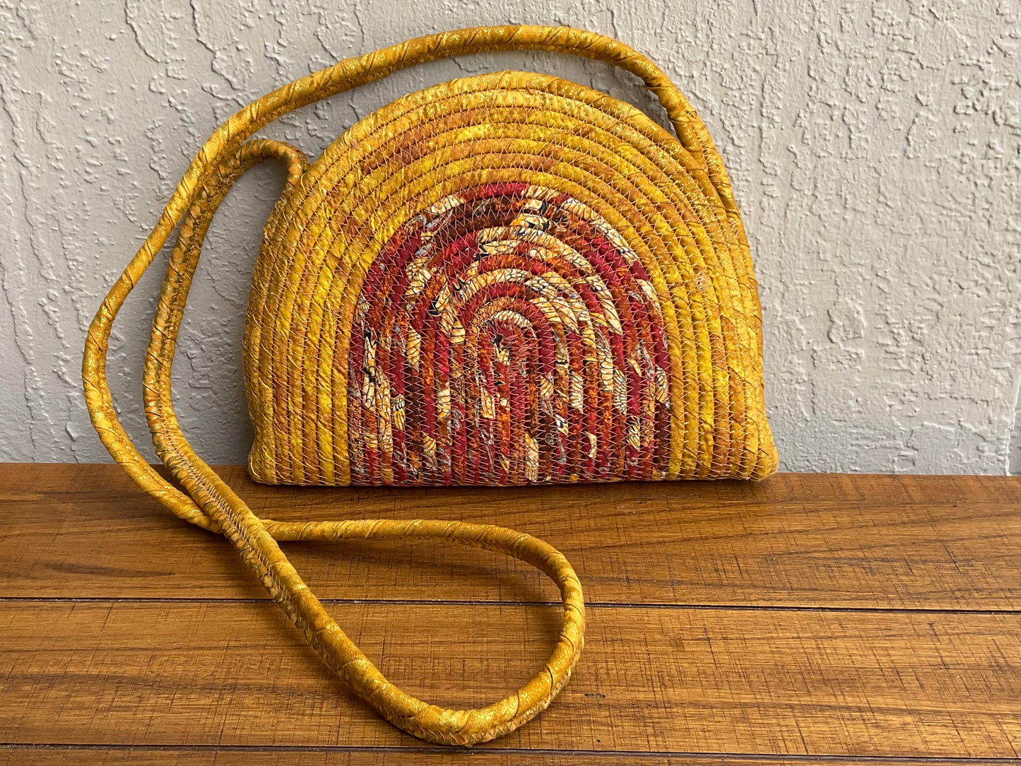 Yellow Crossbody Bag - Other - Janice Rossignol - Art Box Gallery