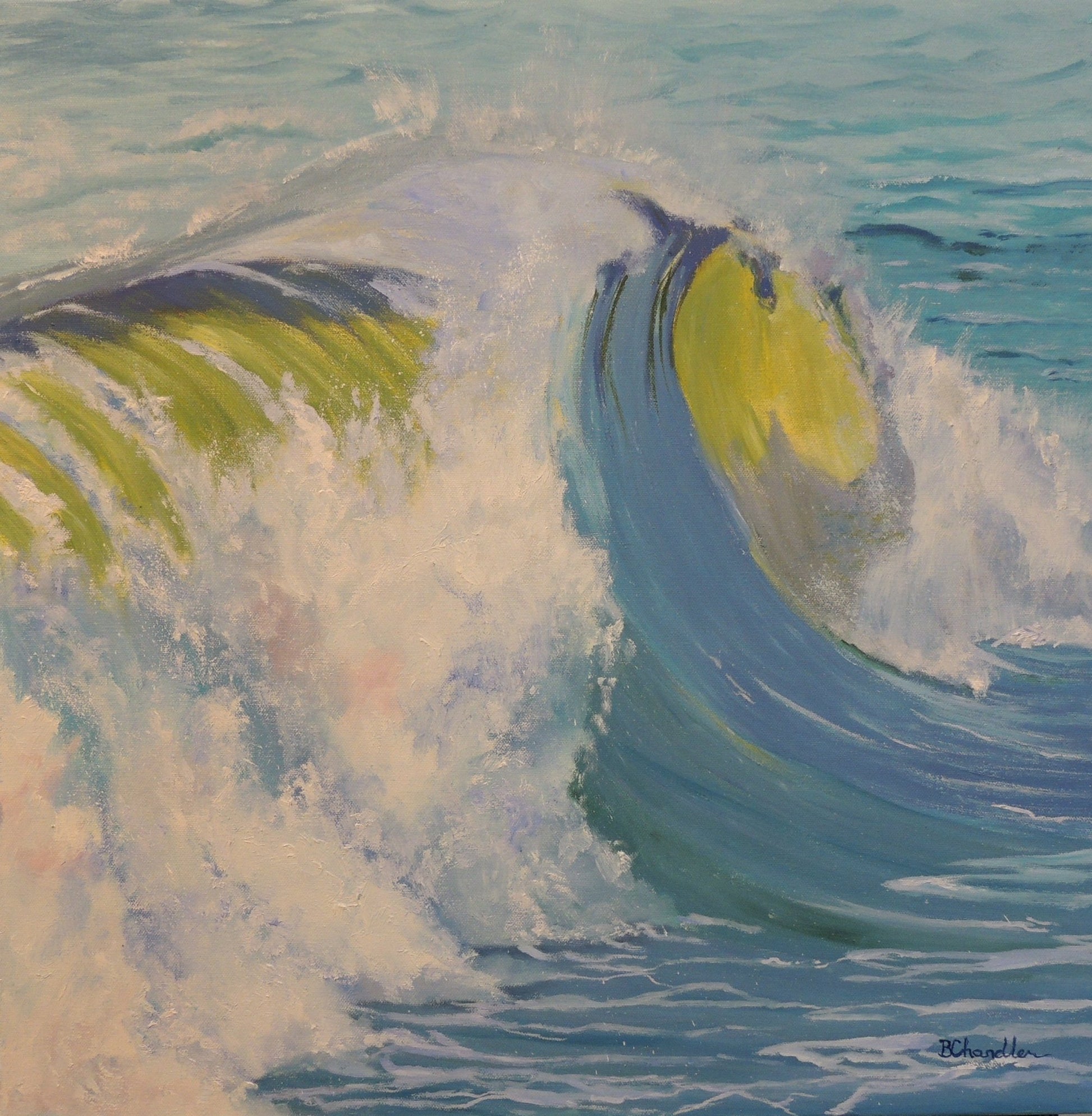 A Sea in Motion - III - Bronwen Chandler - Art Box Gallery