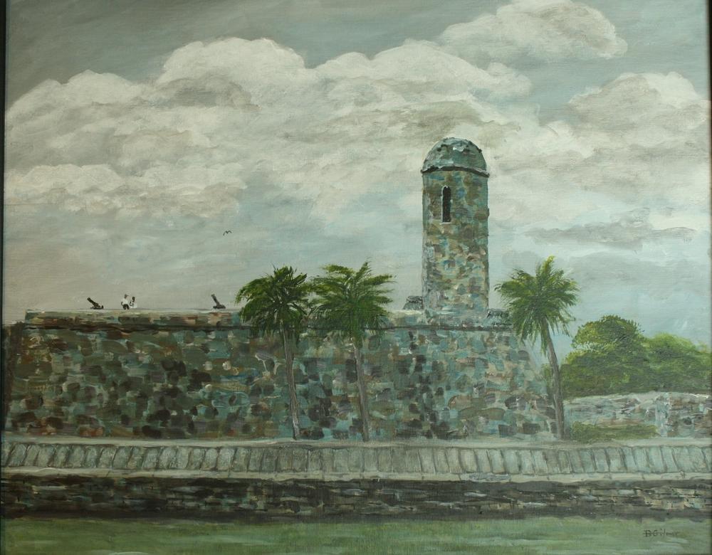 The Defender by Bob Gilmer | Acrylic on Canvas | Art Box Gallery | St. Augustine, FL