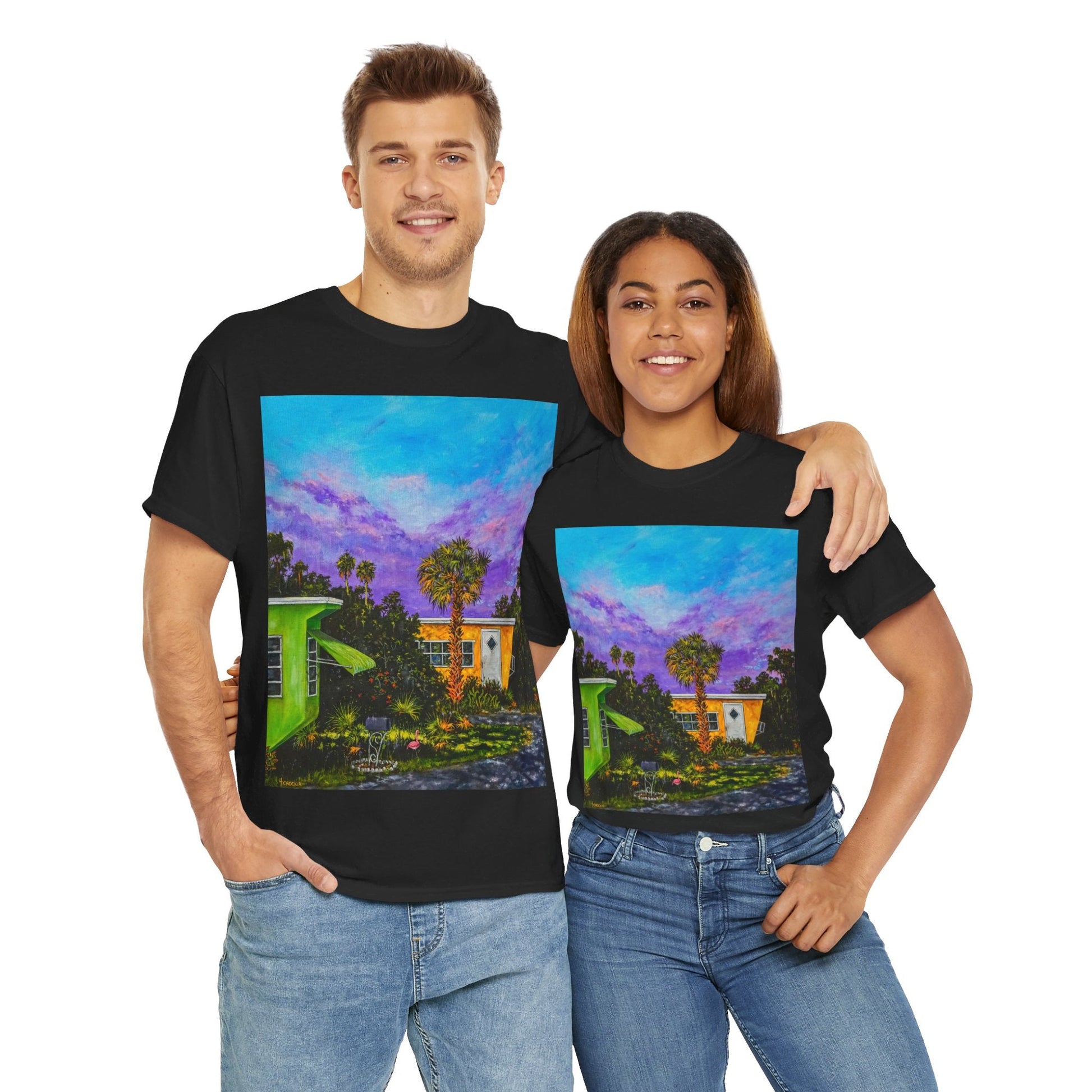 "After the Rain" Artistry in Threads Series T-Shirt | June 2024 Collection - Printify - Art Box Gallery