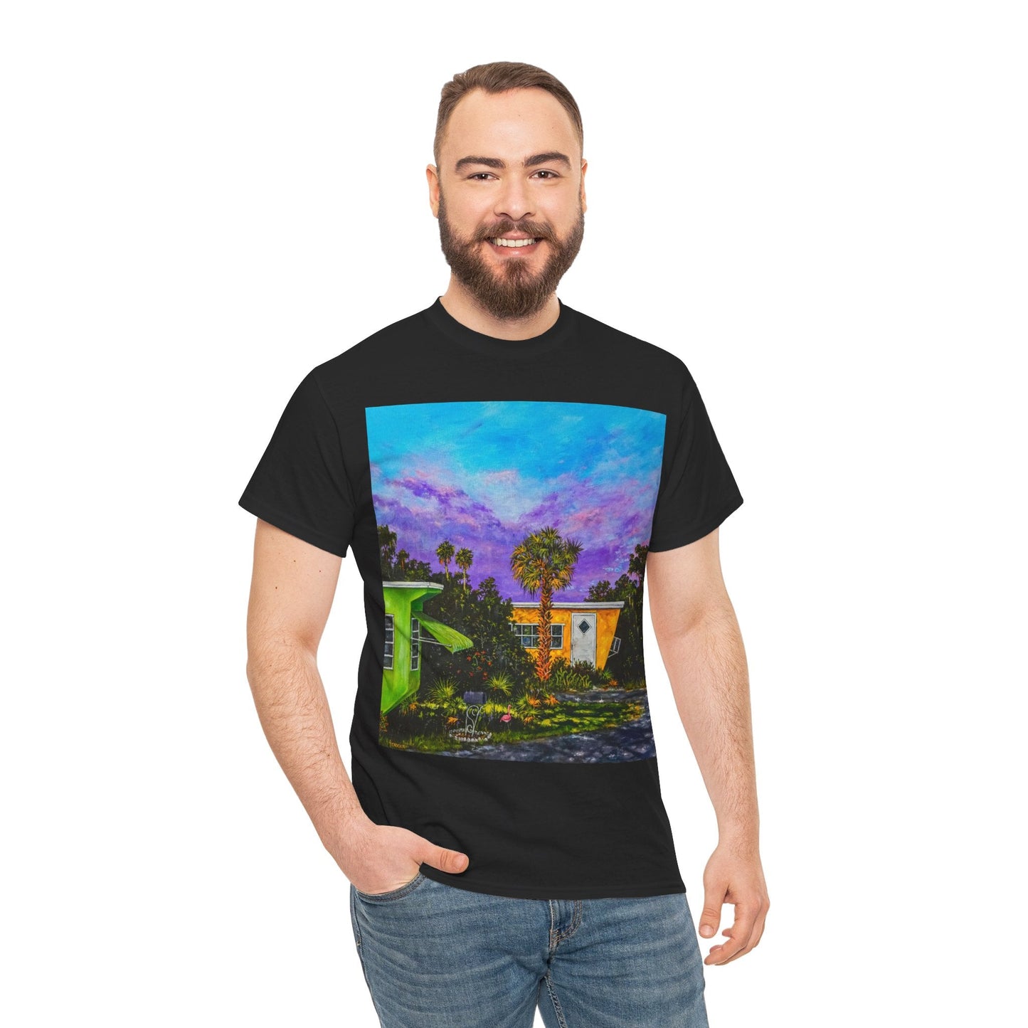 "After the Rain" Artistry in Threads Series T-Shirt | June 2024 Collection - Printify - Art Box Gallery