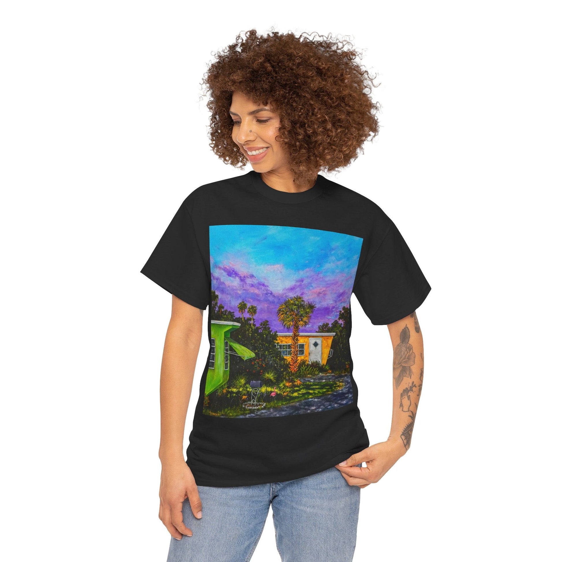 "After the Rain" Artistry in Threads Series T-Shirt | June 2024 Collection - Printify - Art Box Gallery