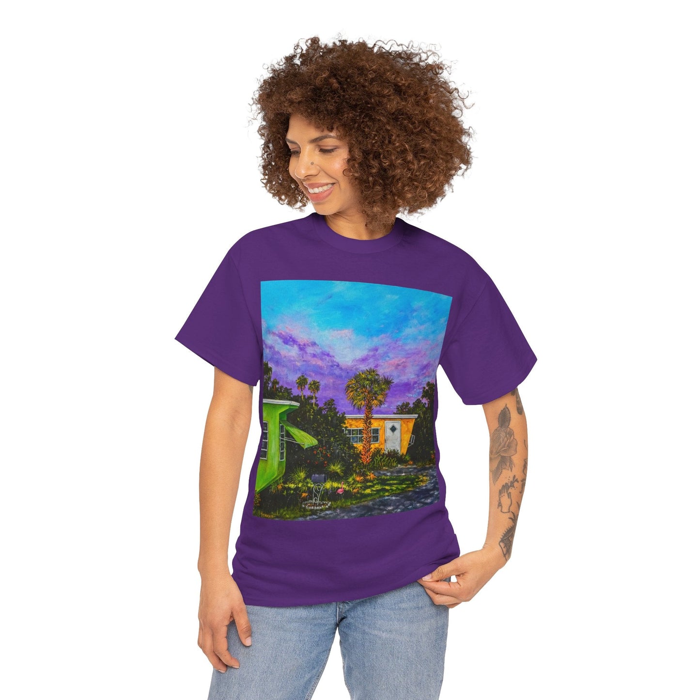 "After the Rain" Artistry in Threads Series T-Shirt | June 2024 Collection - Printify - Art Box Gallery