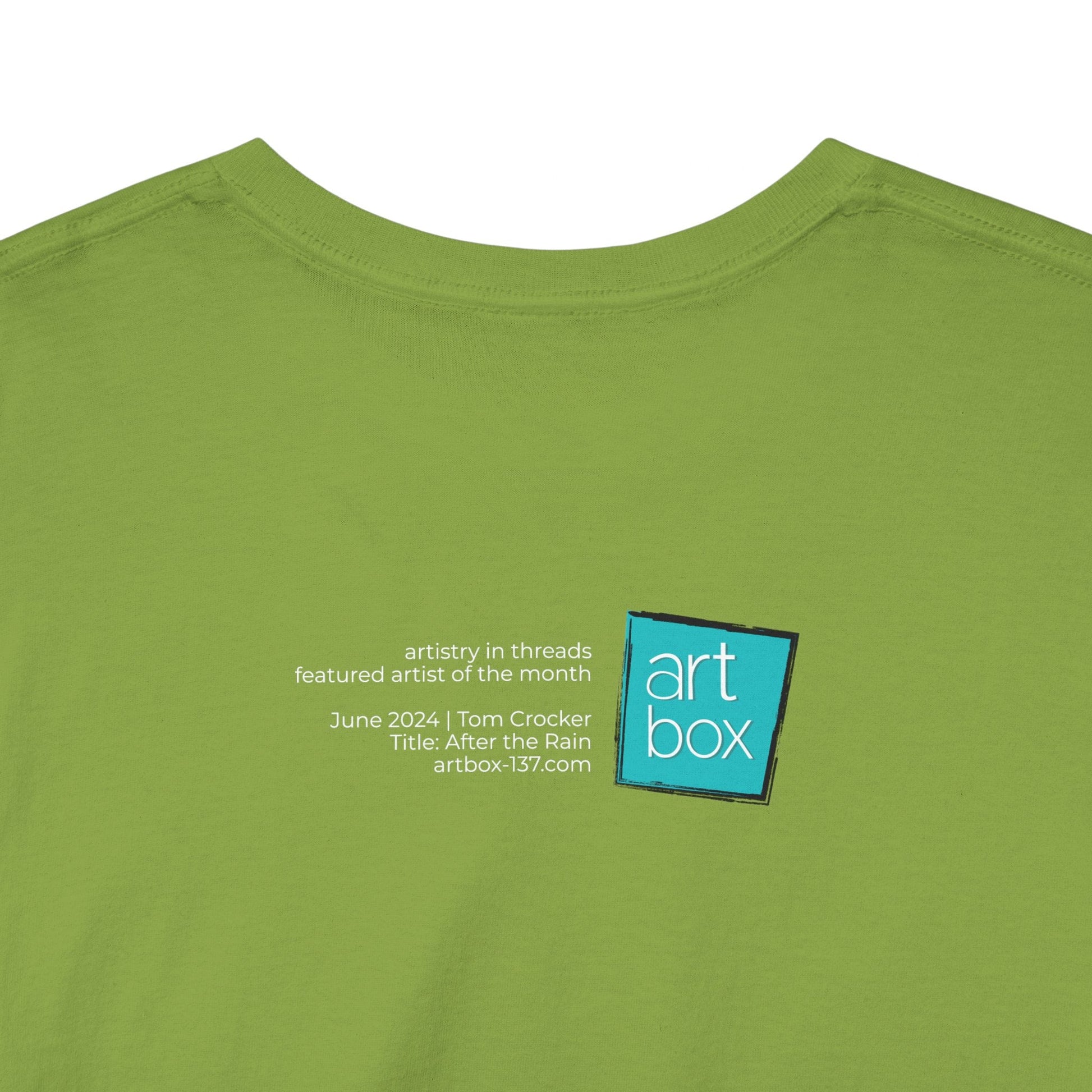 "After the Rain" Artistry in Threads Series T-Shirt | June 2024 Collection - Printify - Art Box Gallery