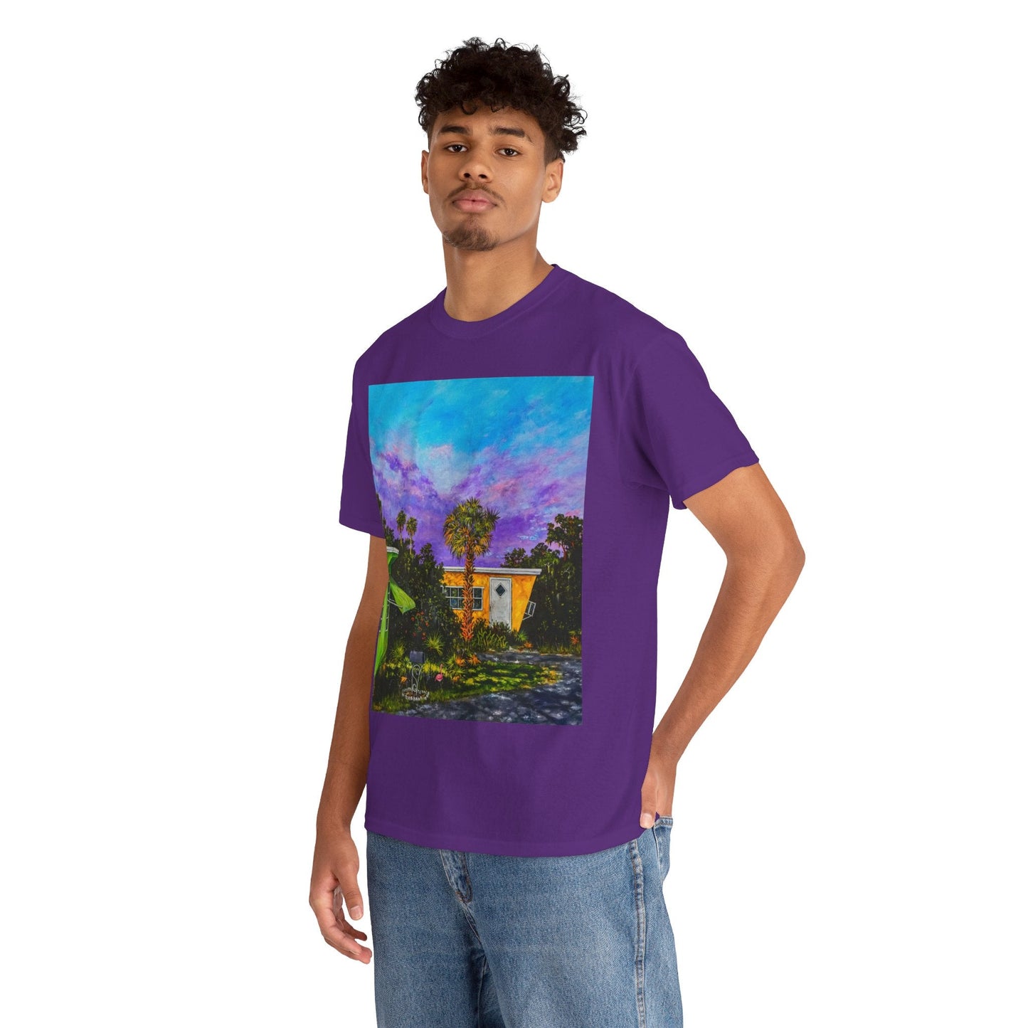 "After the Rain" Artistry in Threads Series T-Shirt | June 2024 Collection - Printify - Art Box Gallery