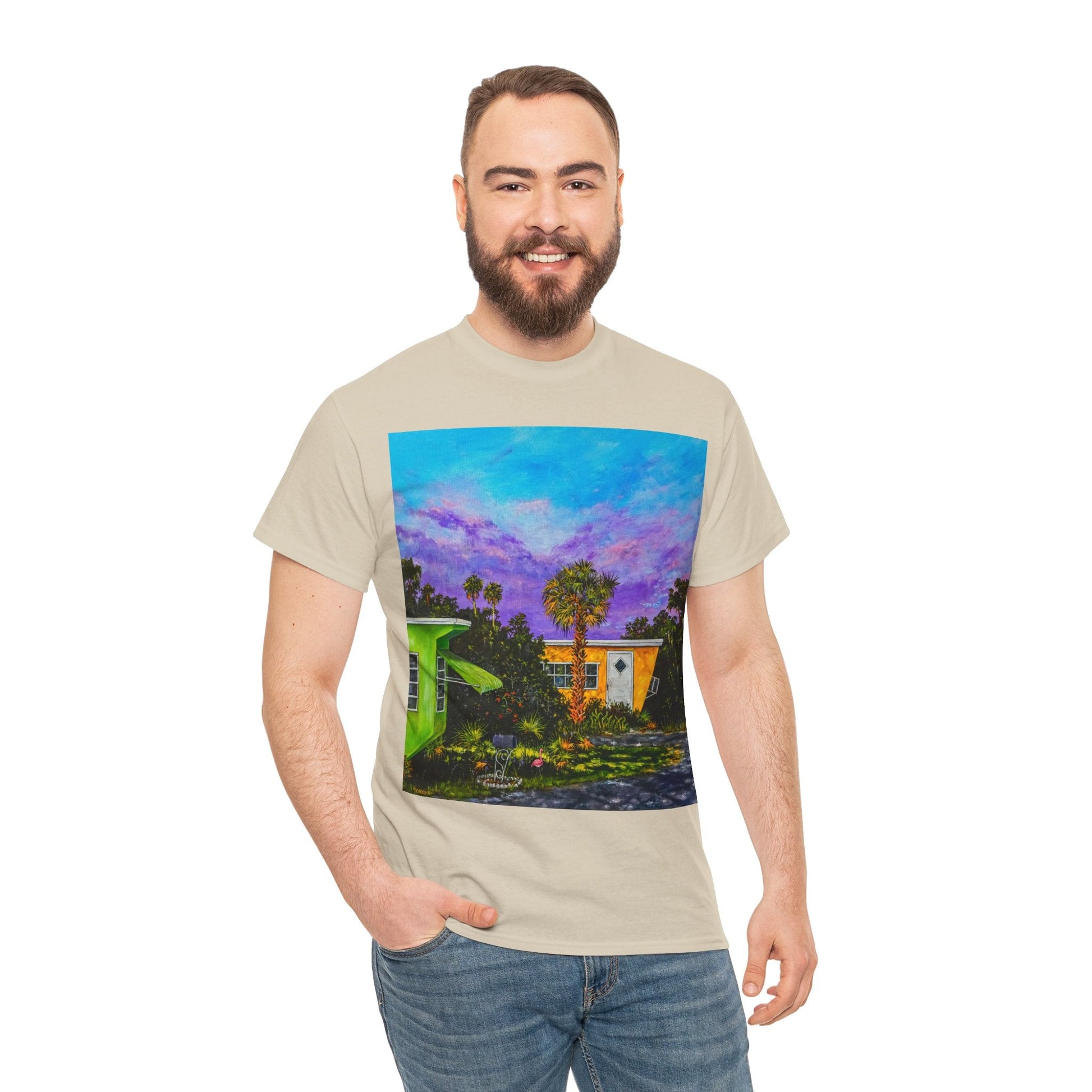 "After the Rain" Artistry in Threads Series T-Shirt | June 2024 Collection - Printify - Art Box Gallery