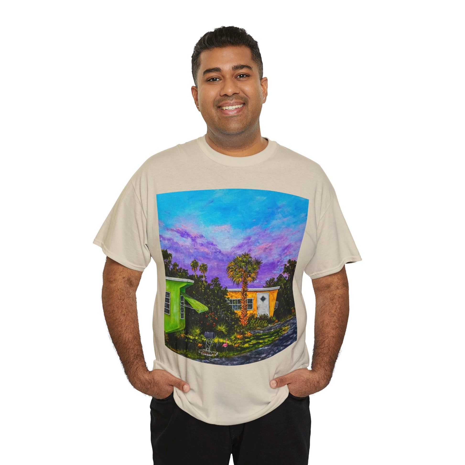 "After the Rain" Artistry in Threads Series T-Shirt | June 2024 Collection - Printify - Art Box Gallery