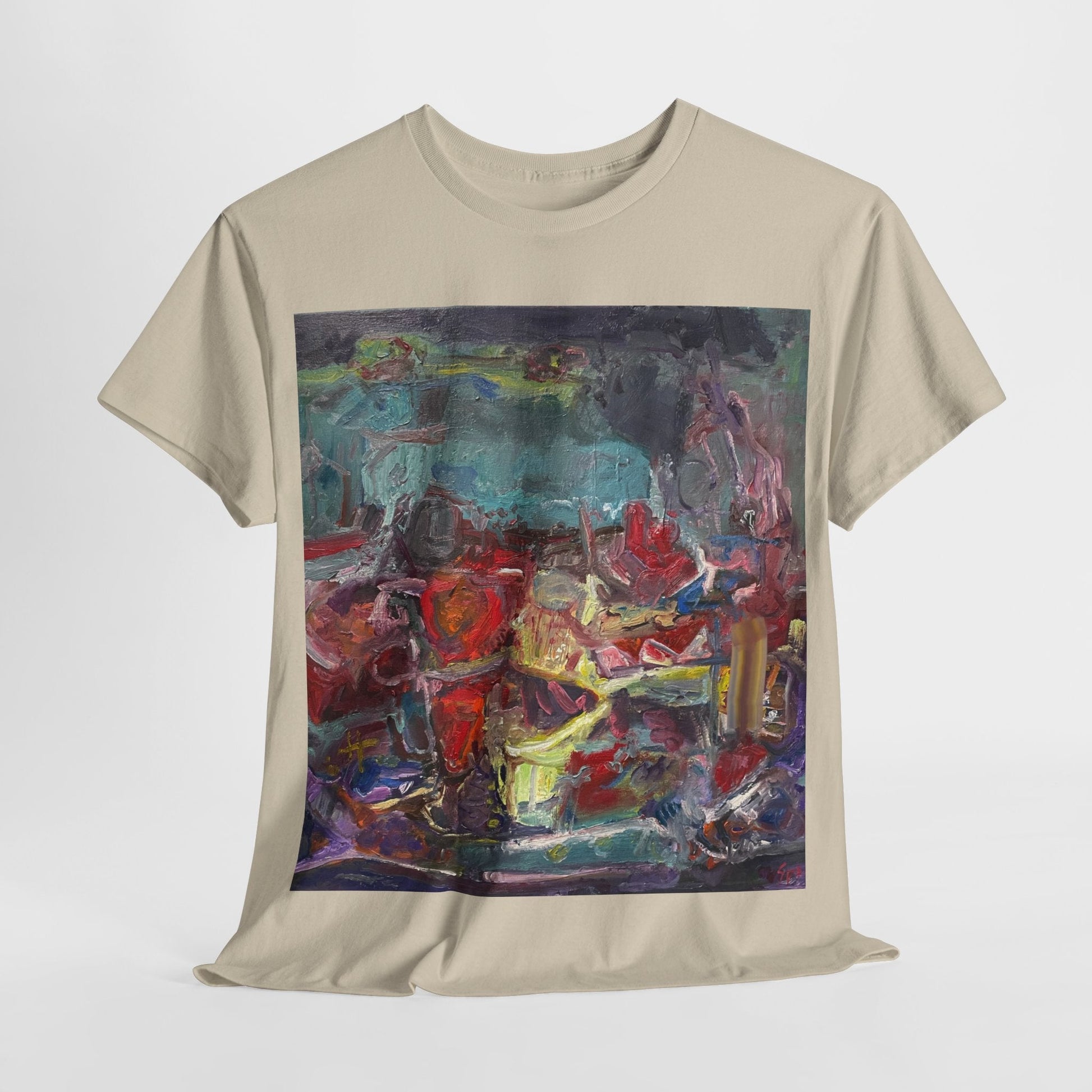 "All Alanis Wants" Artistry in Threads Series T-Shirt | April 2024 Collection - Printify - Art Box Gallery