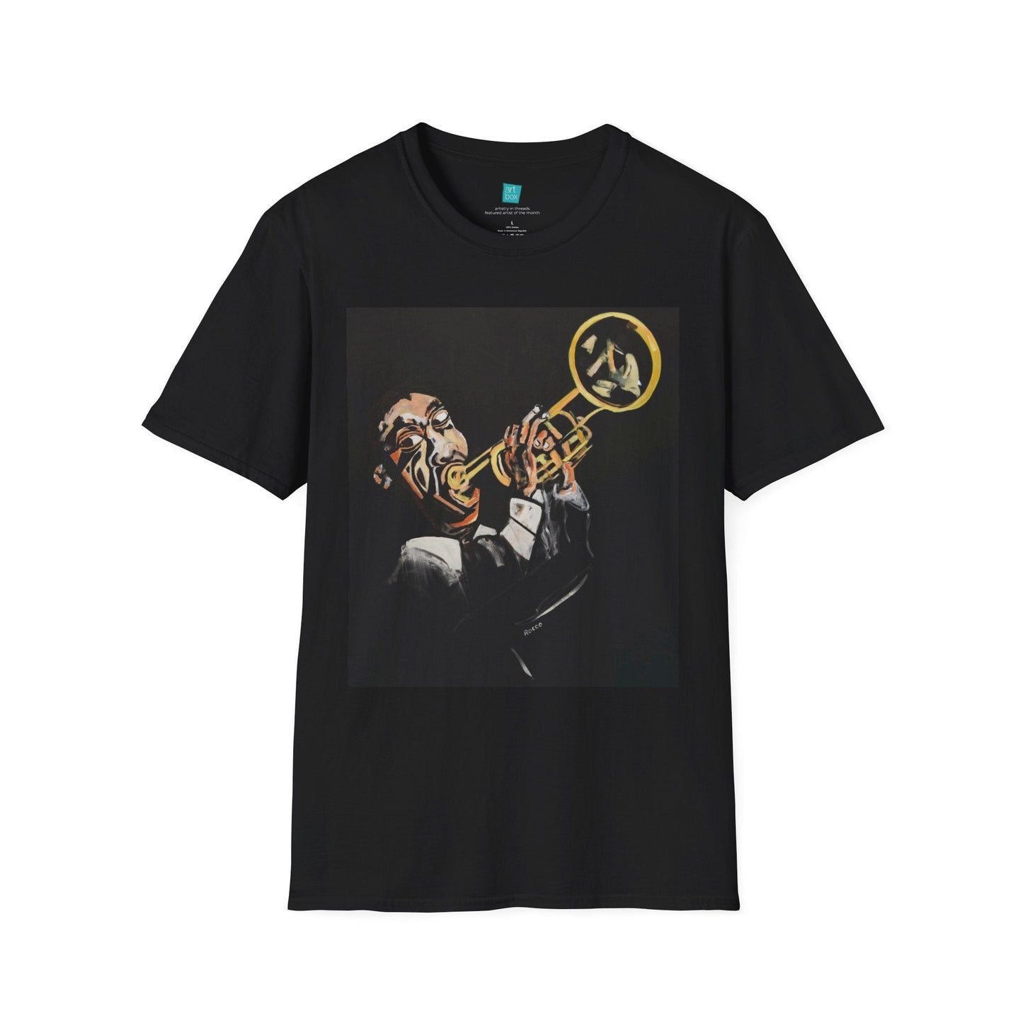 "Armstrong" Artistry in Threads Series T-Shirt | February 2024 Collection - Printify - Art Box Gallery