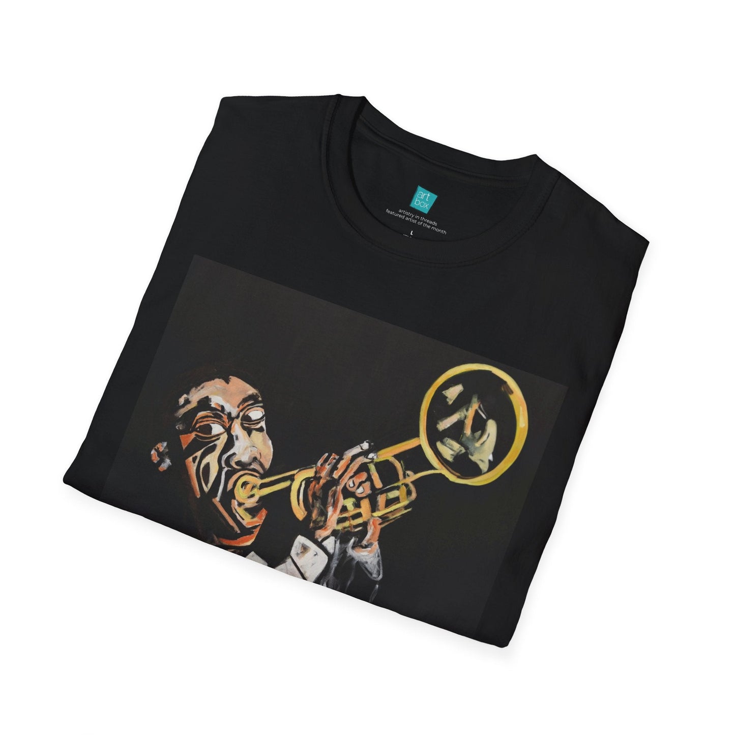 "Armstrong" Artistry in Threads Series T-Shirt | February 2024 Collection - Printify - Art Box Gallery