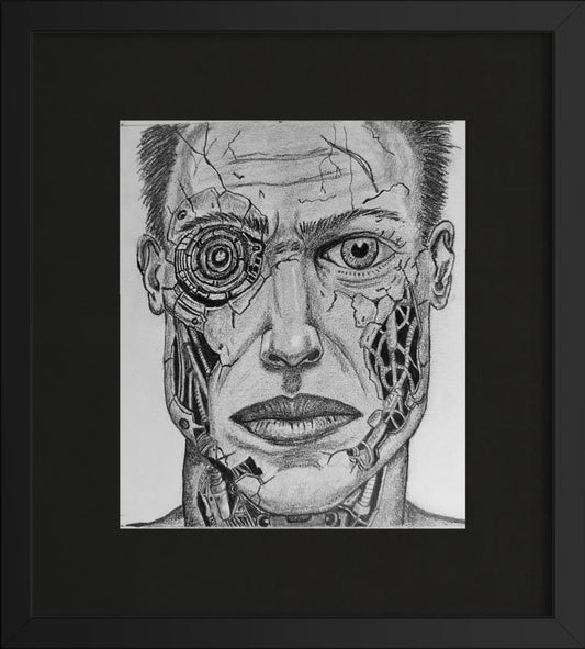 Him by Robert Holmes | Pencil on Paper  | Art Box Gallery | St. Augustine, FL