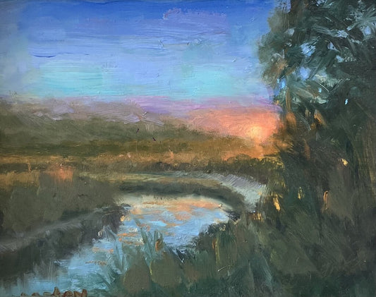 Clam Creek at Jekyll Island - Artwork - Alan Melson - Art Box Gallery