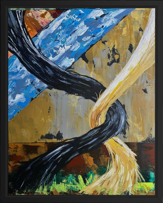 Where Darkness Bends by Robert Holmes | Acrylic on Canvas | Art Box Gallery | St. Augustine, FL