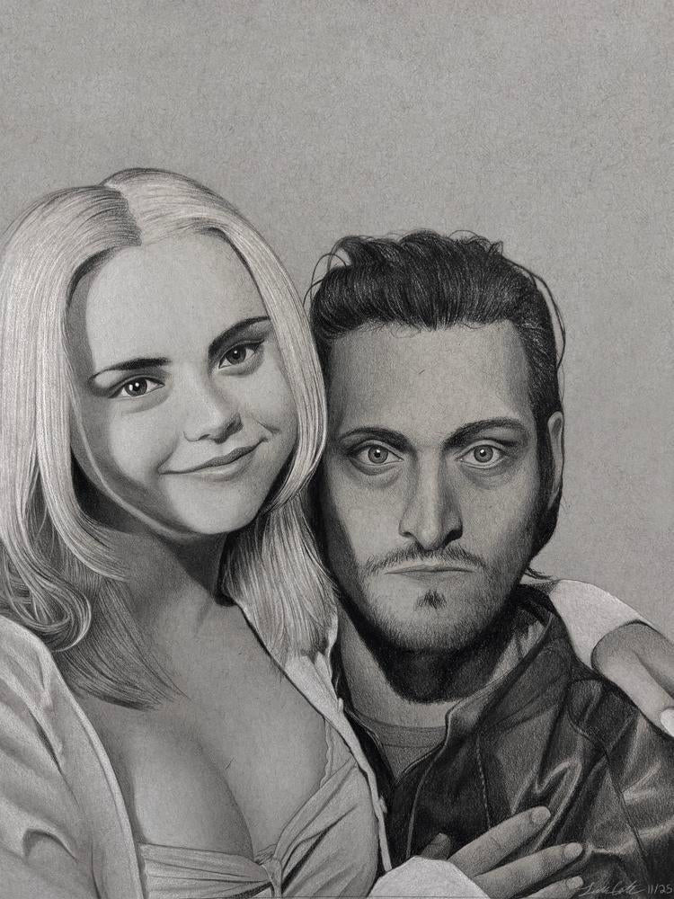 Buffalo '66 by Luke Cote | Charcoal on 100% Recycled Acid-Free Heavyweight Toned Paper | Art Box Gallery | St. Augustine, FL