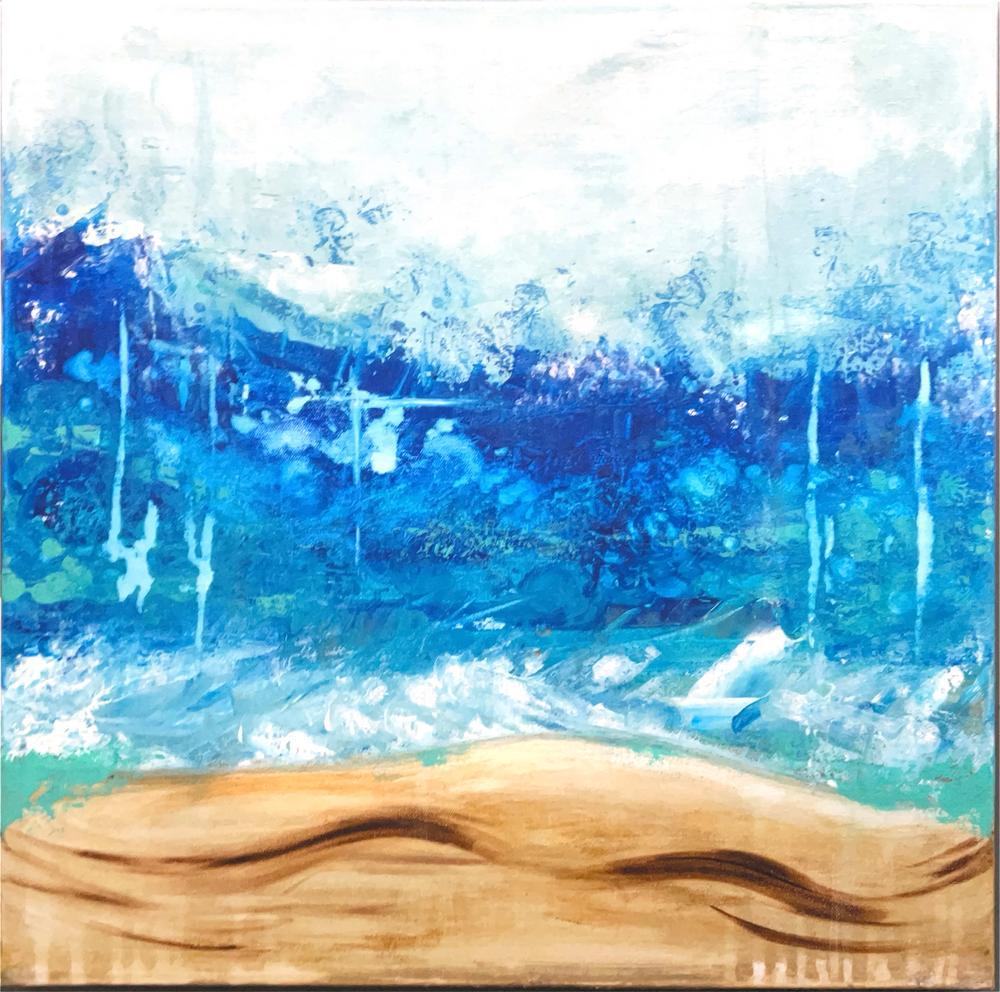 Wonder Wall by Danielle Torry | Acrylic on Canvas | Art Box Gallery | St. Augustine, FL