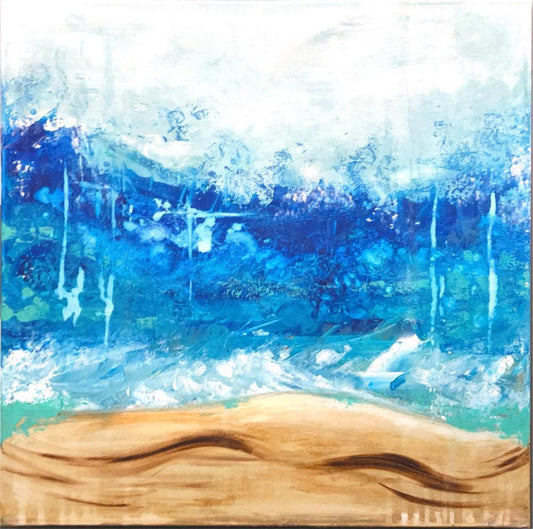 Wonder Wall by Danielle Torry | Acrylic on Canvas | Art Box Gallery | St. Augustine, FL