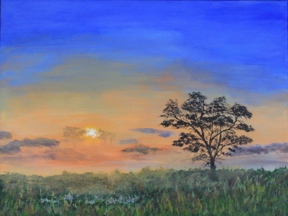 The Tree by Bob Gilmer | Acrylic on Canvas | Art Box Gallery | St. Augustine, FL