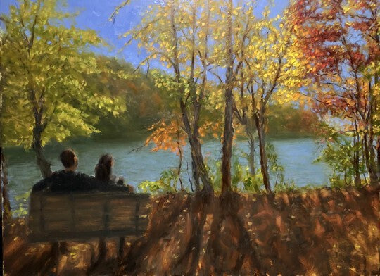 Falling in Love with Autumn Colors - Artwork - Alan Melson - Art Box Gallery