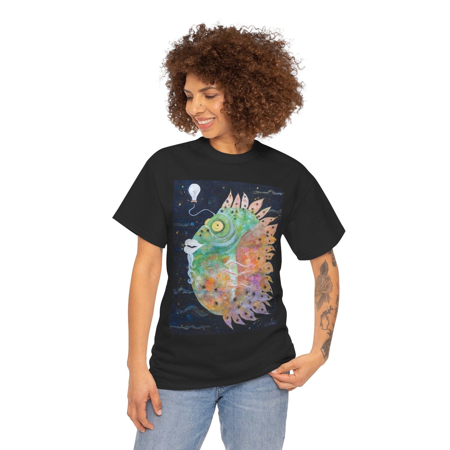 "Lit" Artistry in Threads Series T-Shirt | May 2024 Collection - Printify - Art Box Gallery