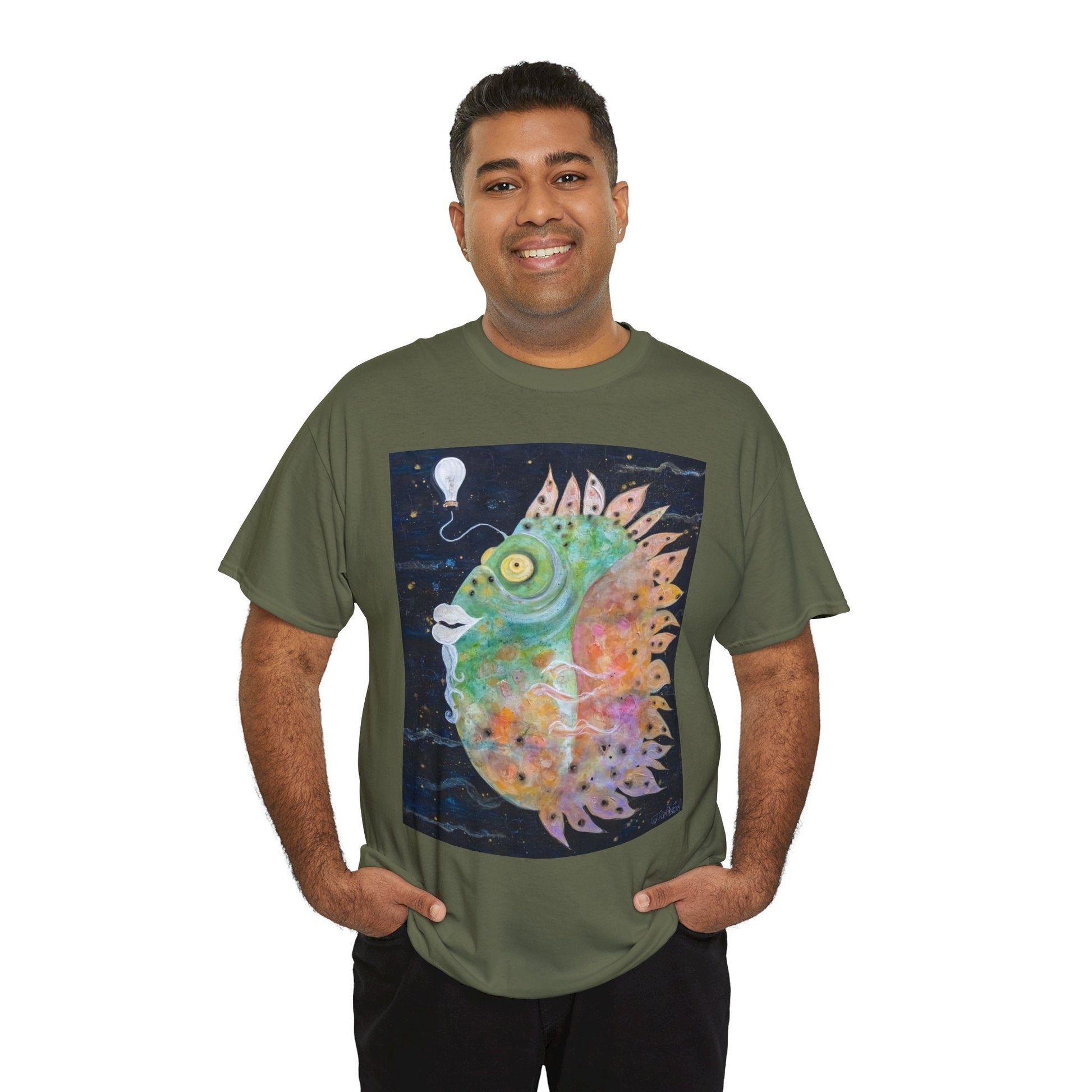 "Lit" Artistry in Threads Series T-Shirt | May 2024 Collection - Printify - Art Box Gallery