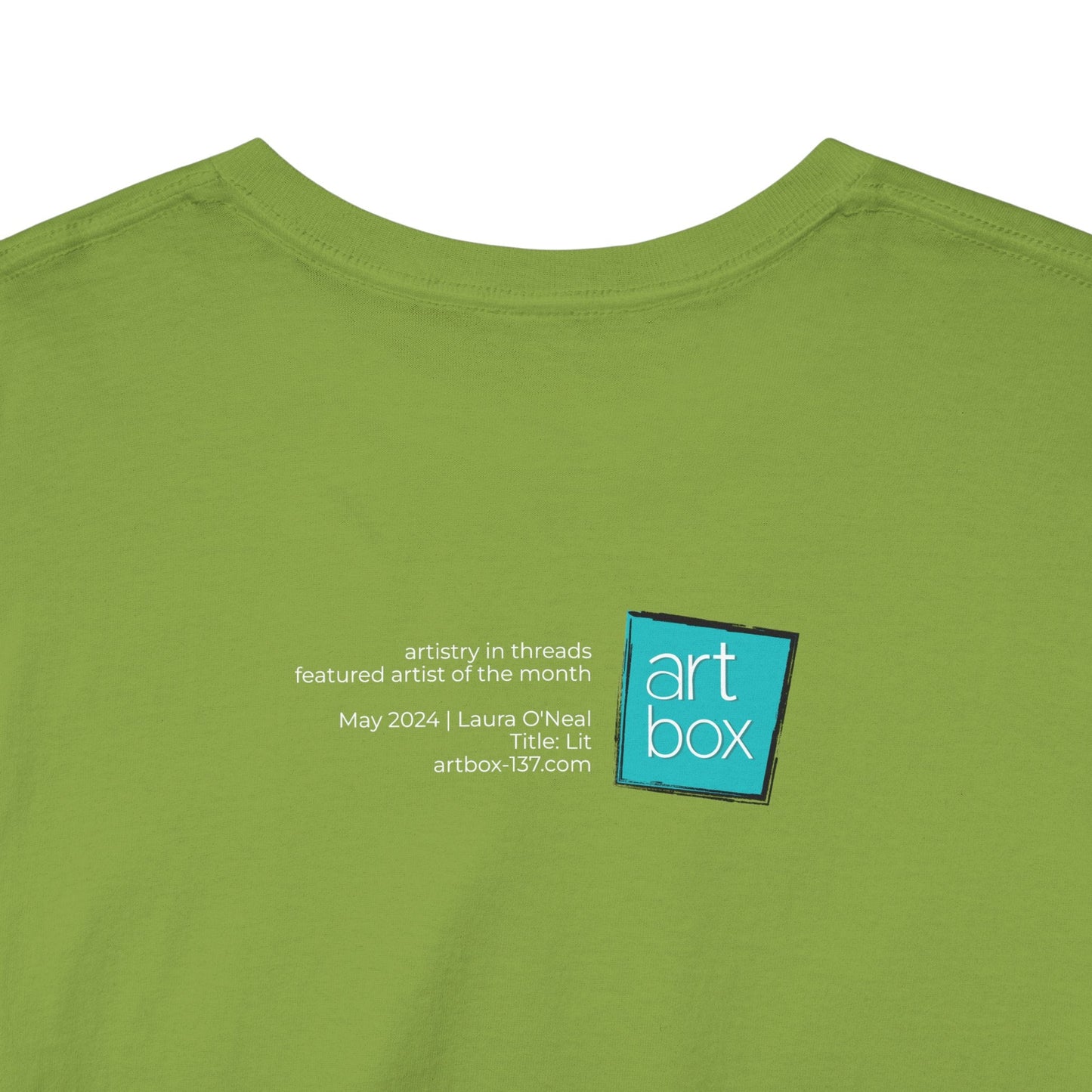 "Lit" Artistry in Threads Series T-Shirt | May 2024 Collection - Printify - Art Box Gallery