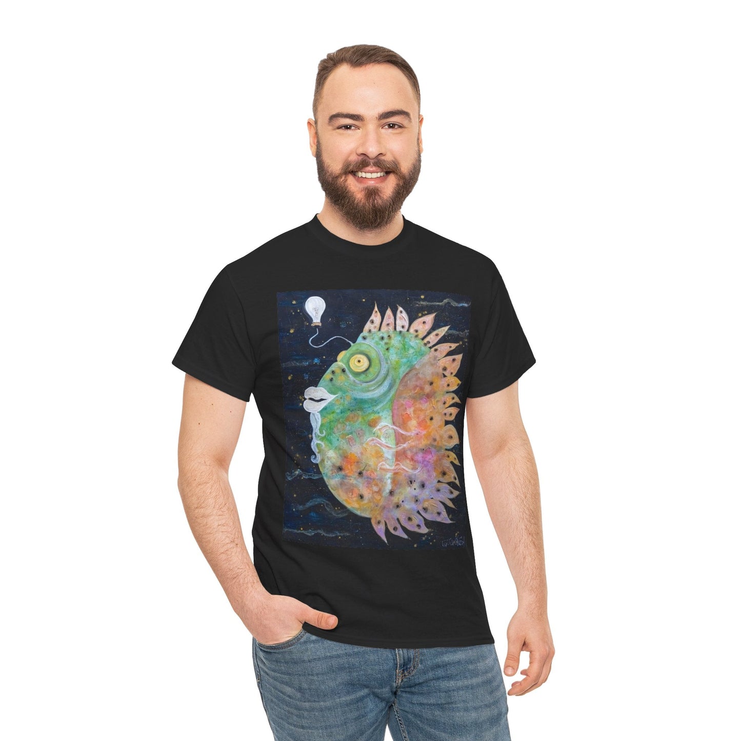 "Lit" Artistry in Threads Series T-Shirt | May 2024 Collection - Printify - Art Box Gallery