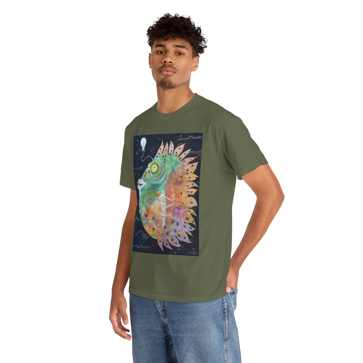 "Lit" Artistry in Threads Series T-Shirt | May 2024 Collection - Printify - Art Box Gallery