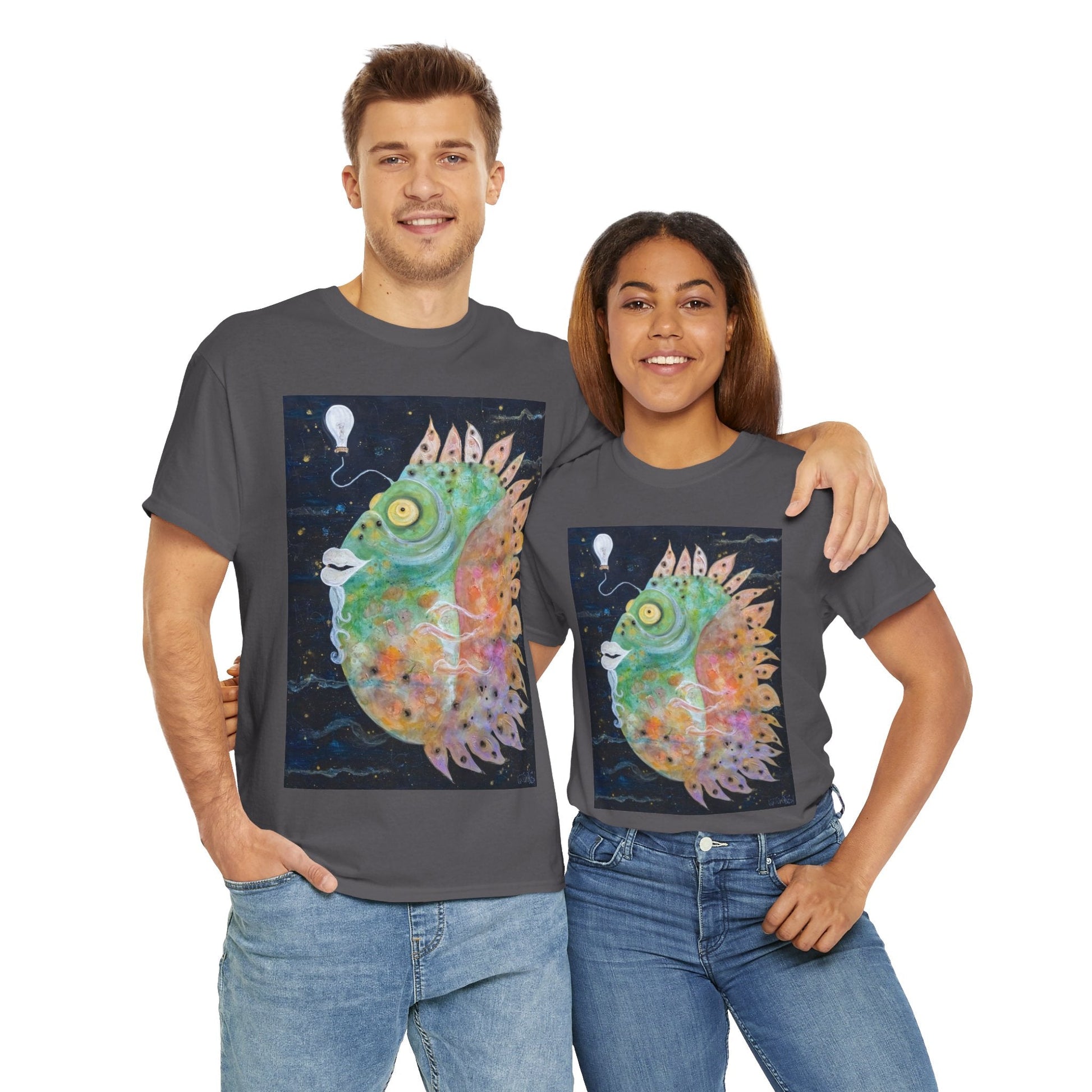 "Lit" Artistry in Threads Series T-Shirt | May 2024 Collection - Printify - Art Box Gallery