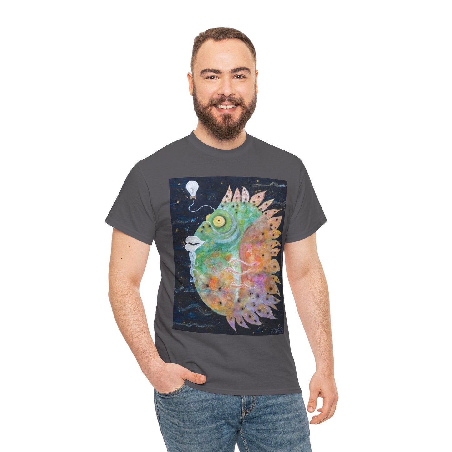 "Lit" Artistry in Threads Series T-Shirt | May 2024 Collection - Printify - Art Box Gallery