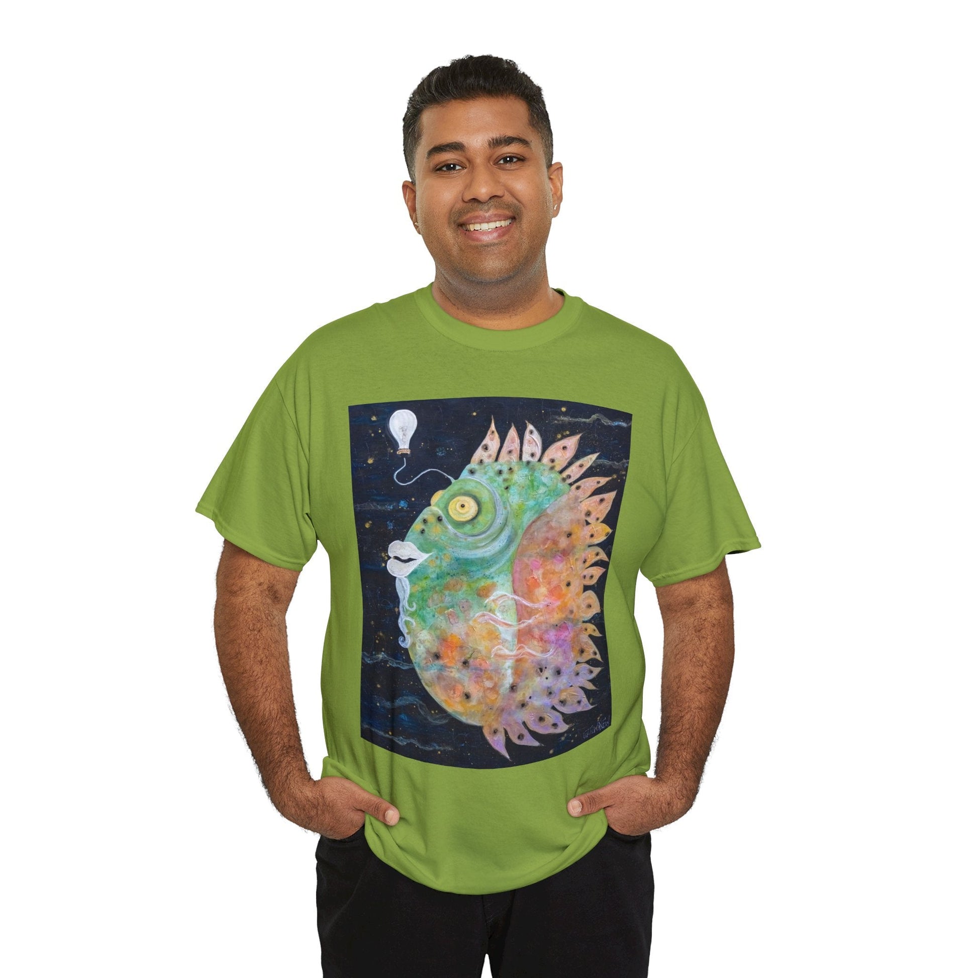 "Lit" Artistry in Threads Series T-Shirt | May 2024 Collection - Printify - Art Box Gallery